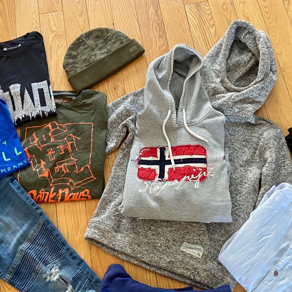 Boys' package 10-12 Y, surfer style, coolest brand - Picture 2 of 5